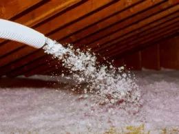Blown-in insulation in Panama City, Florida